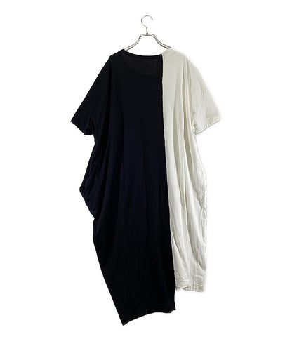 ワイズ 半袖ワンピース ブラック ホワイト      レディース SIZE 2  Y’s