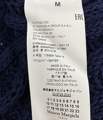 マルタンマルジェラ  vネックコットンニット      メンズ SIZE M  Martin Margiela