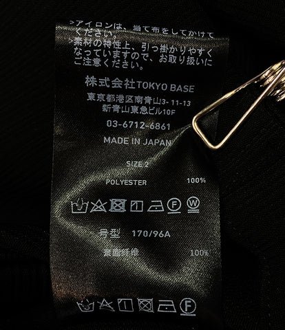 ユナイテッドトウキョウ  半袖シャツ オープンカラー ブラック 2024ss     メンズ SIZE 2  UNITED TOKYO