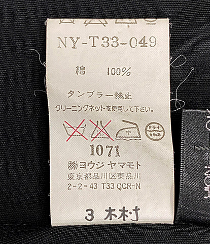 ヨウジヤマモト プリュスノアール ジャケット ブラック     NY-T33-049 レディース SIZE 3  YOHJI YAMAMOTO +NOIR