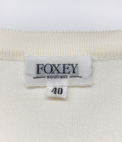 フォクシー ブティック カーディガン ホワイト      レディース SIZE 40  FOXEY BOUTIQUE