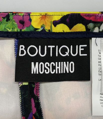 ブティック モスキーノ ストレッチパンツ フラワー総柄      レディース SIZE 40  BOUTIQUE MOSCHINO