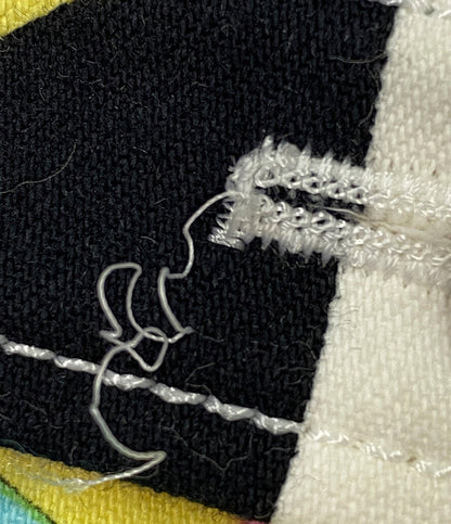 LEONARD ジャケット 総柄 腰ベルト レディース SIZE 40 レオナール