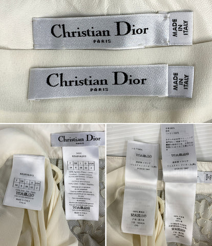 クリスチャンディオール  レーススカート ホワイト      レディース SIZE 34  Christian Dior