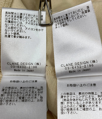 クラネ  半袖カットソー インナー付き      レディース SIZE 1  CLANE