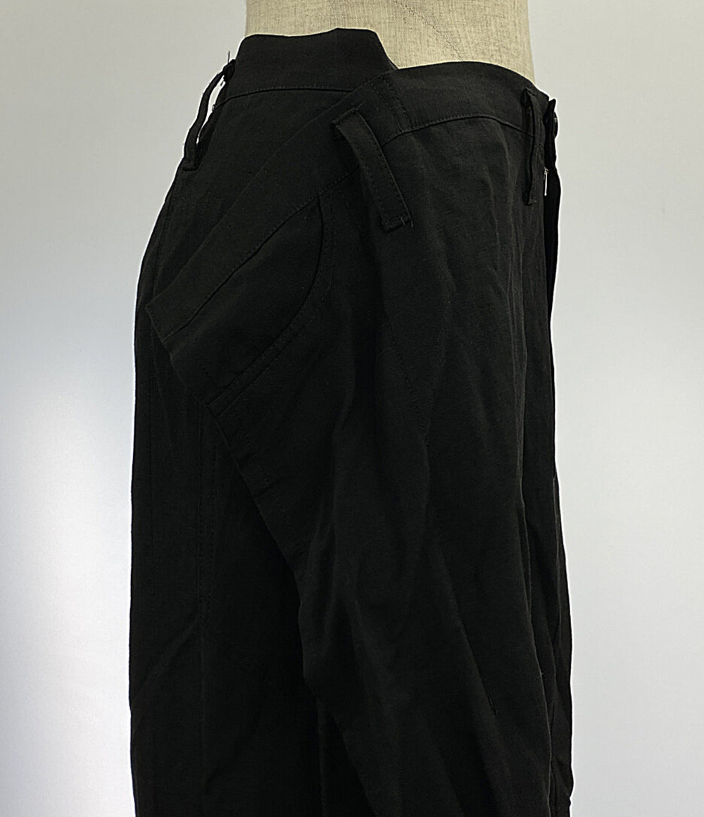 ヨウジヤマモト リネン混 スカート FQ-S10-201 レディース SIZE 2 YOHJI YAMAMOTO