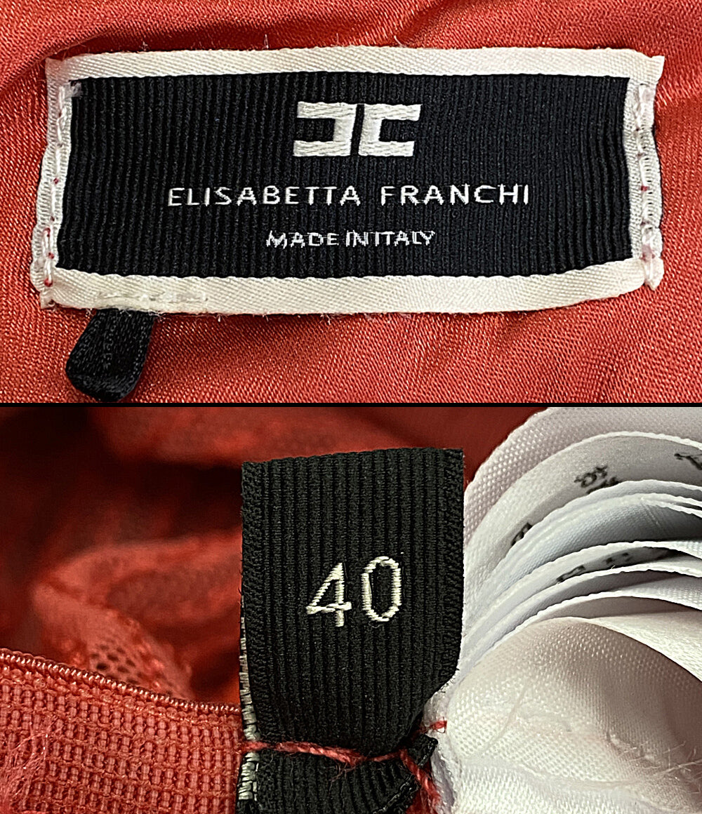 エリザベッタフランキ  ドレス 長袖ワンピース スパンコール      レディース SIZE 40  ELISABETTA FRANCHI