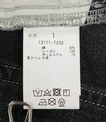 クラネ  デニムパンツ ブラック     13111-7332 レディース SIZE 1  CLANE