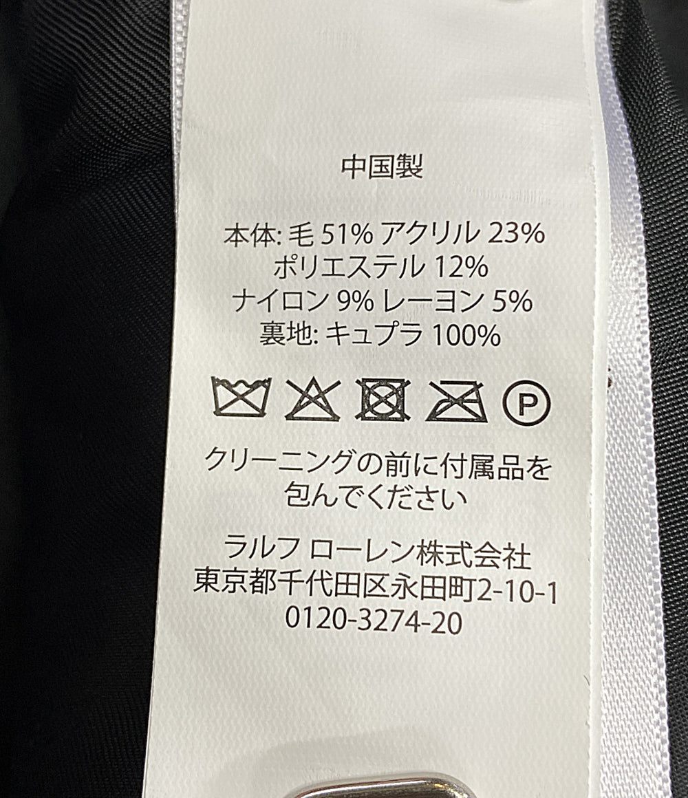 ポロ・ラルフローレン  コート ブラック ウール      レディース SIZE S  POLO RALPH LAUREN