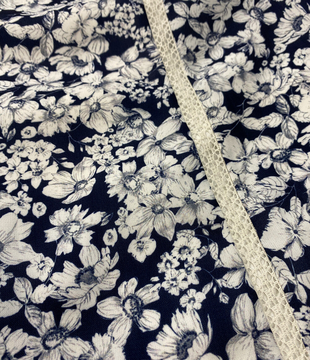 ハーリップトゥ ワンピース Lace Trimmed Floral Dress ノースリーブ 2024ss レディース SIZE S Her lip to