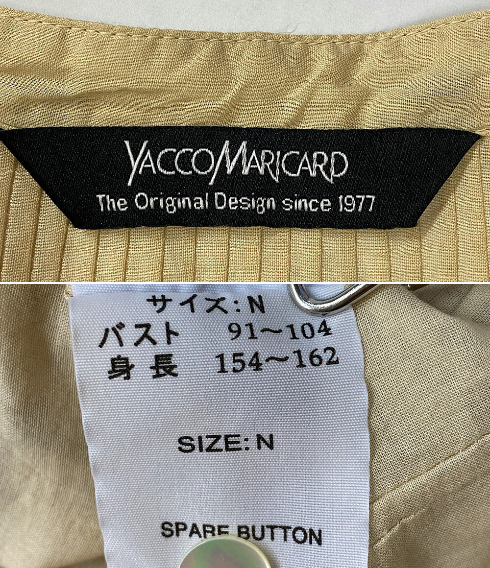 ヤッコマリカルド ワンピース フレンチスリーブ       レディース SIZE N  YACCO MARICARD