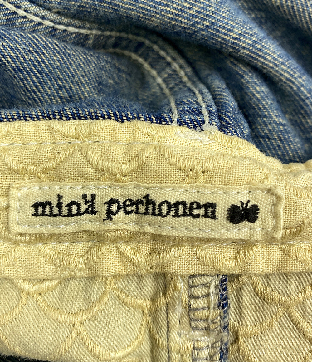 ミナペルホネン  オーバーオールスカート ヴィンテージ加工      レディース SIZE 36  mina perhonen