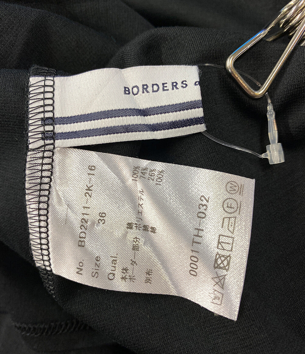 BORDERS at BALCONY ボーダーズ アット バルコニー ワンピース 半袖 BD2211 レディース SIZE 36
