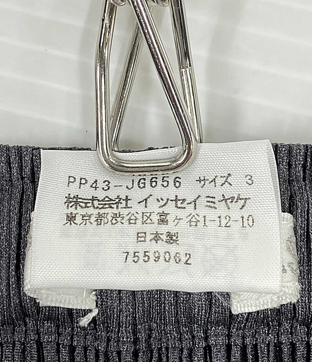 プリーツプリーズ 美品 スカート PP43-JG656 サイドラインデザイン      レディース SIZE 3  PLEATS PLEASE