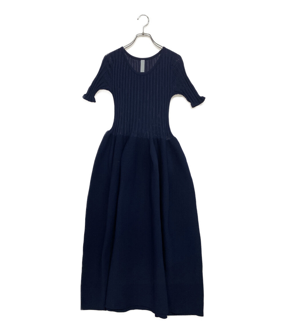 CFCL シーエフシーエル 半袖ワンピース ネイビー CF003KH007 レディース SIZE 1