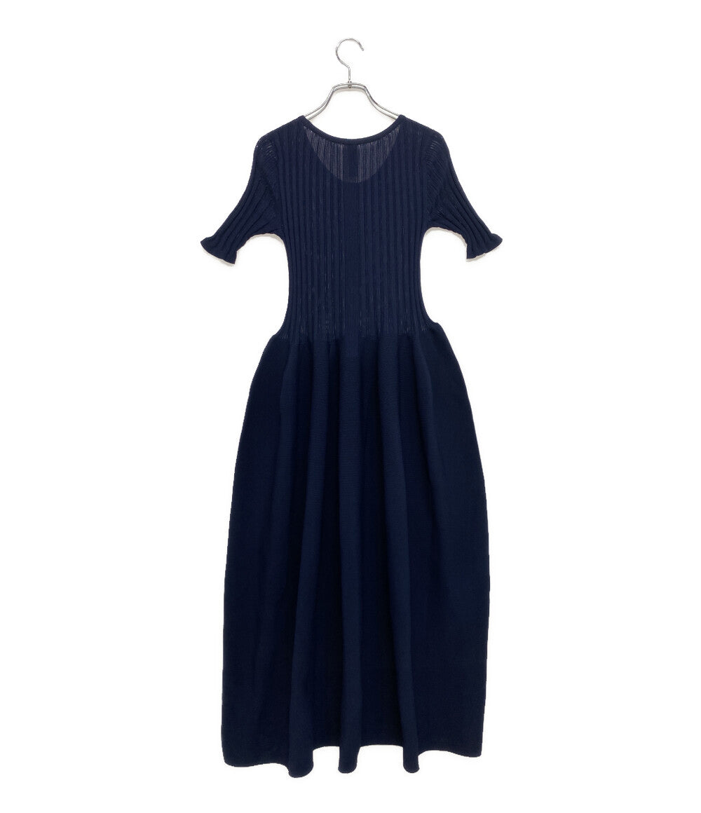 CFCL シーエフシーエル 半袖ワンピース ネイビー CF003KH007 レディース SIZE 1