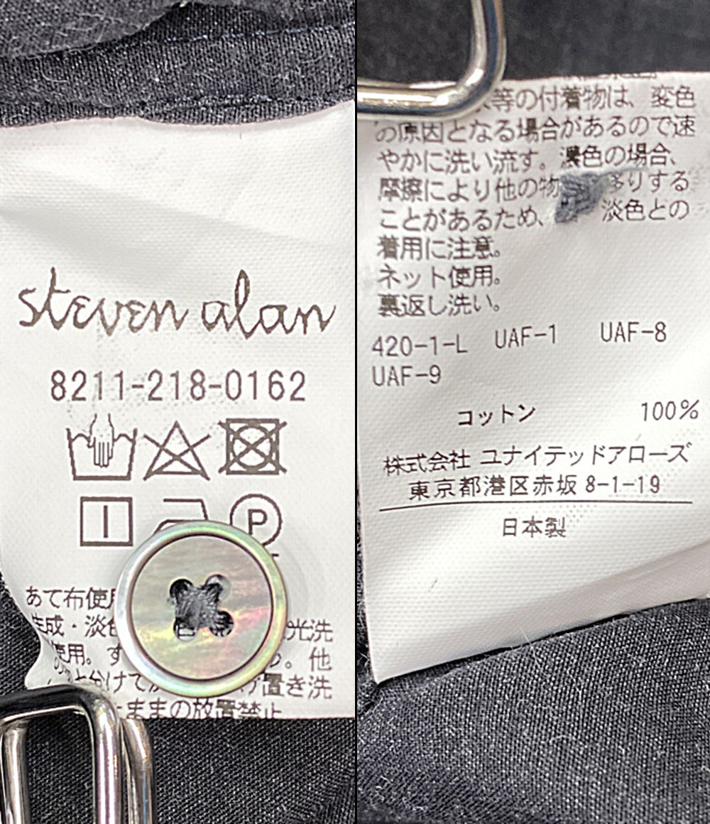 スティーブンアラン  シャツワンピース グレー 8211-218-0162      レディース SIZE M  STEVEN ALAN