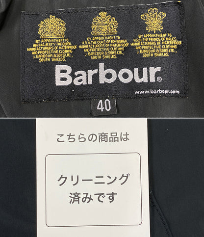 バブアー  コート コーデュロイ切替 ブラック      メンズ SIZE 40  BARBOUR