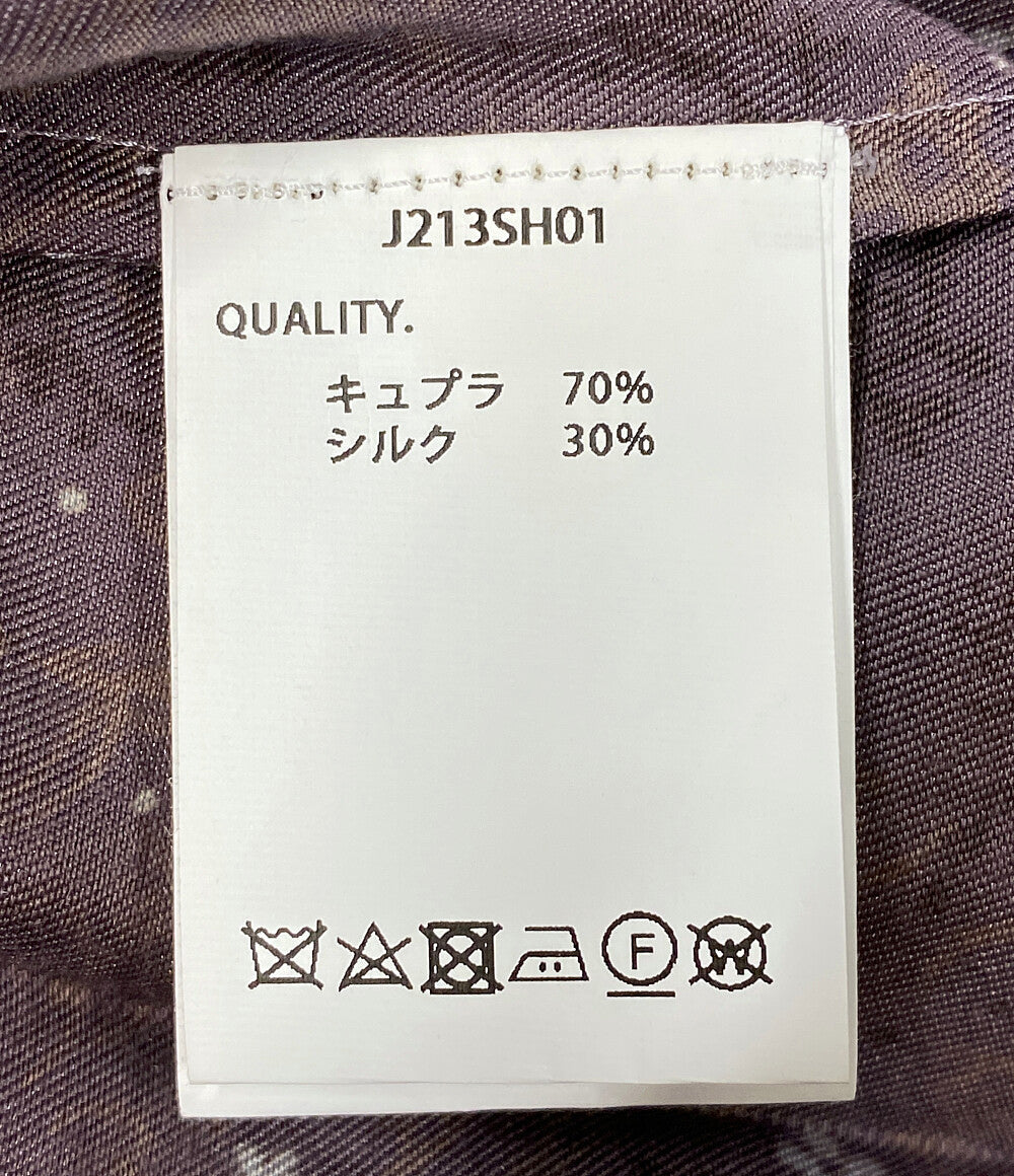 ジョイスアディッド 長袖ブラウス 総柄 シルク混      レディース SIZE -  JICEADDED