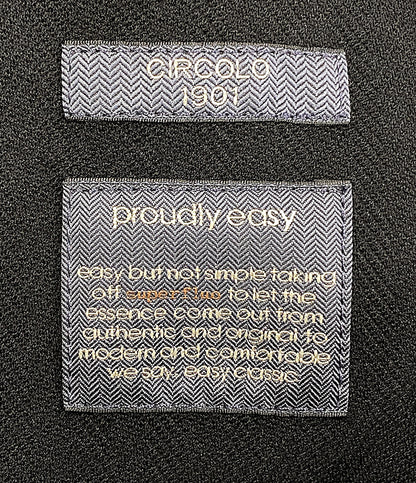 CIRCOLO 1901 チルコロ テーラードジャケット ブラック メンズ SIZE 48