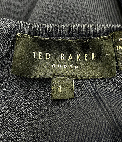 TED BAKER ワンピース ベルスリーブ LOUNIA ネイビー レディース SIZE 1 テッドベーカー