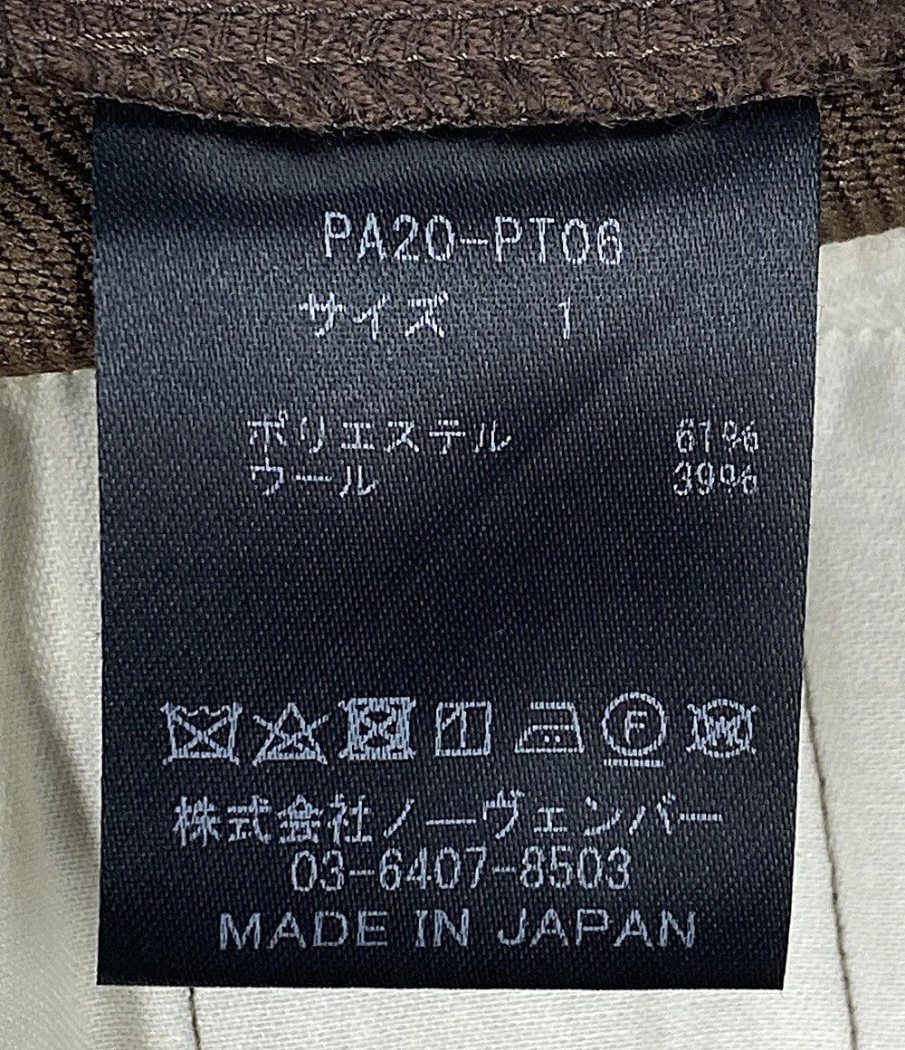 フィーニー パンツ PA20-PT06 ブラウン      レディース SIZE 1  PHEENY