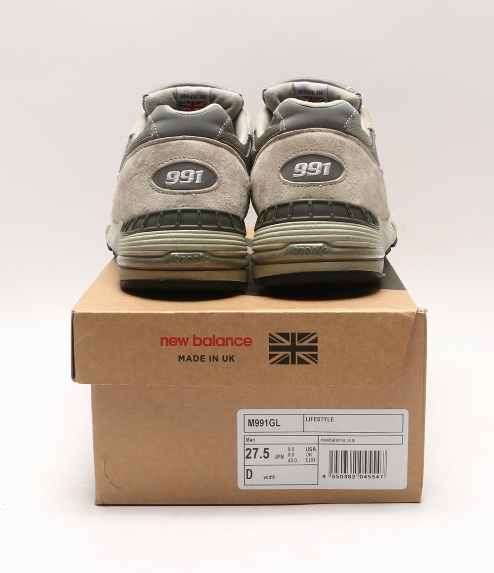 ニューバランス  スニーカー      M991GL メンズ SIZE 27.5cm  new balance