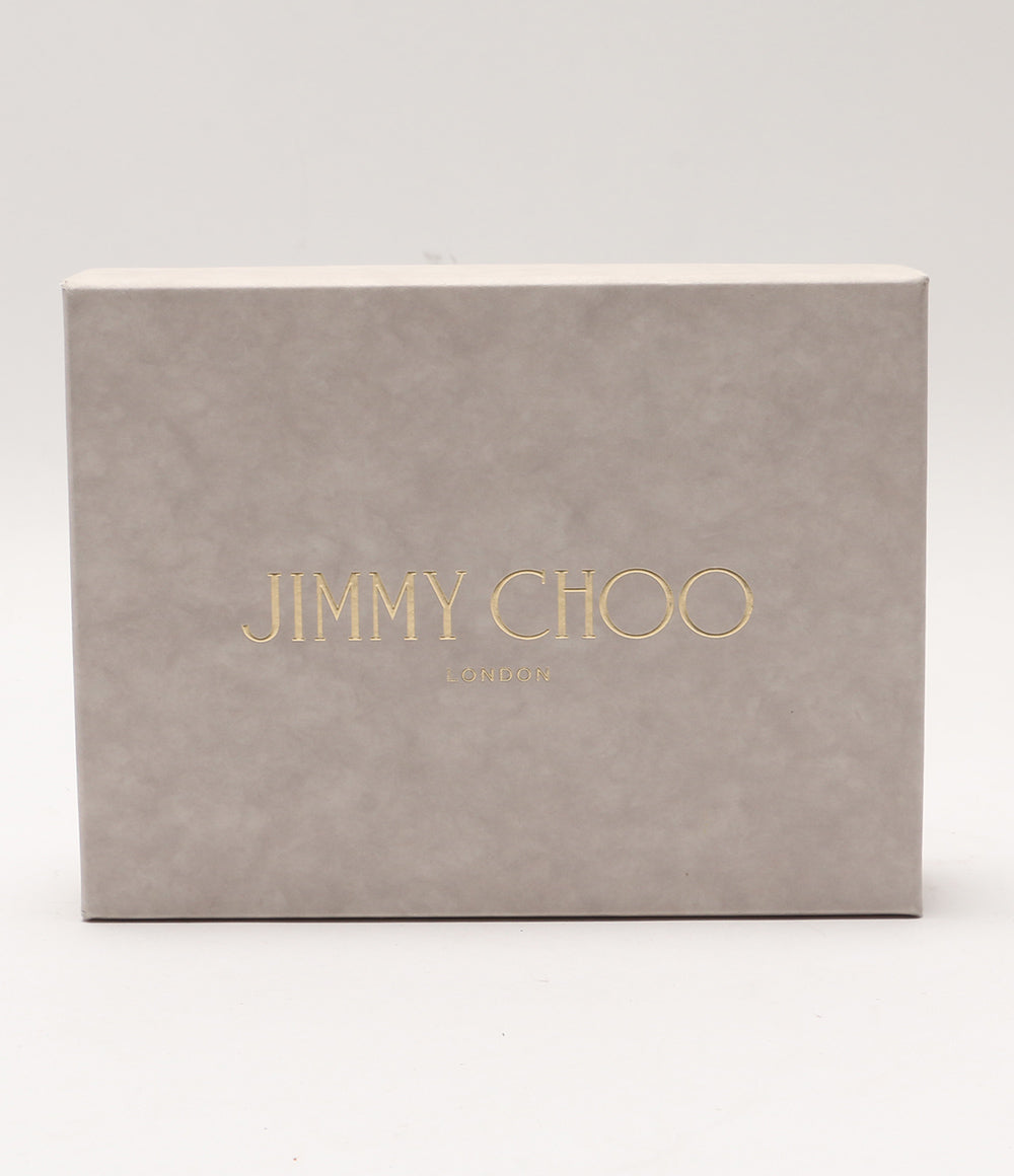 ジミーチュウ  二つ折り財布 ラウンドジップ スタッズ      レディース   JIMMY CHOO