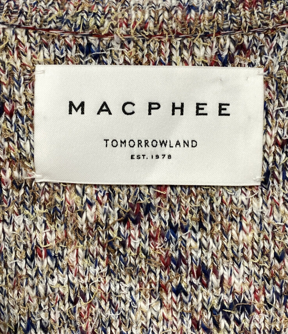 マカフィー  カーディガン ジャケット ミックスヤーンツイード      レディース SIZE S  MACPHEE(TOMORROWLAND)