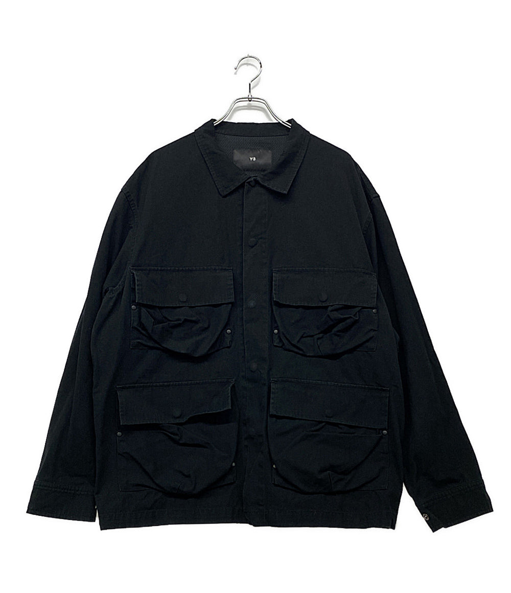 ワイスリー  シャツジャケット 24ss LS PKT SHIRT      メンズ SIZE M  Y-3