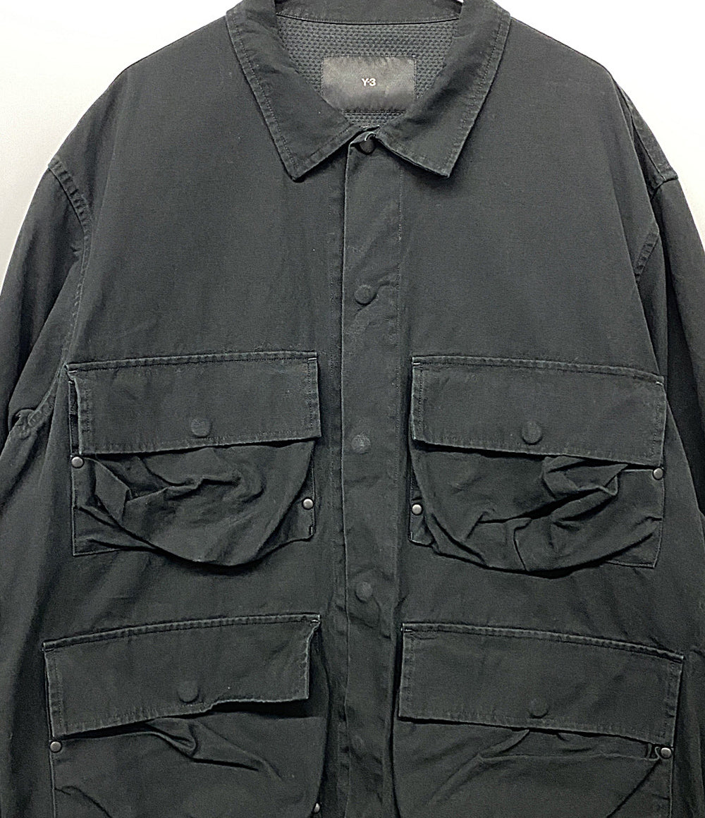 ワイスリー  シャツジャケット 24ss LS PKT SHIRT      メンズ SIZE M  Y-3