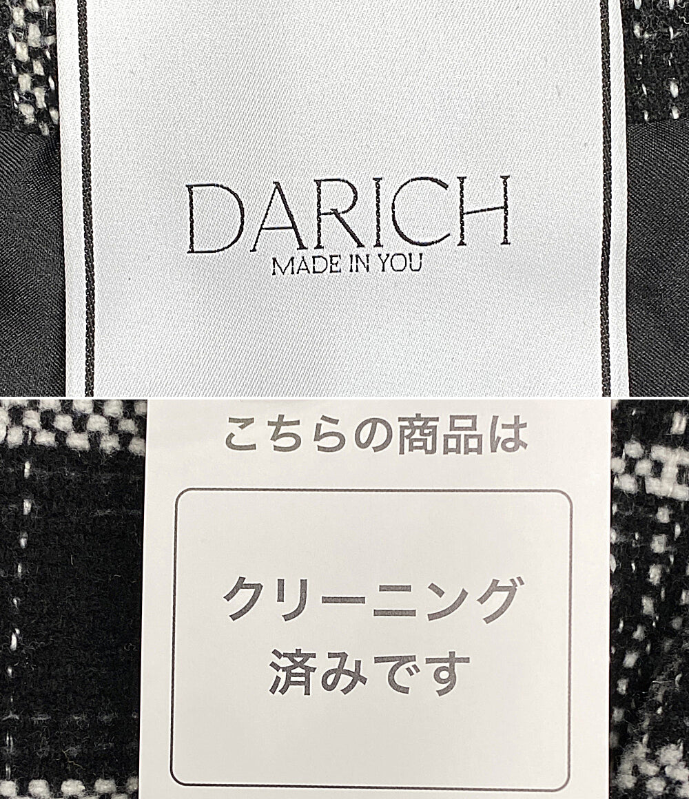 ダーリッチ タックデザインチェックコート      レディース SIZE Free-L  Darich