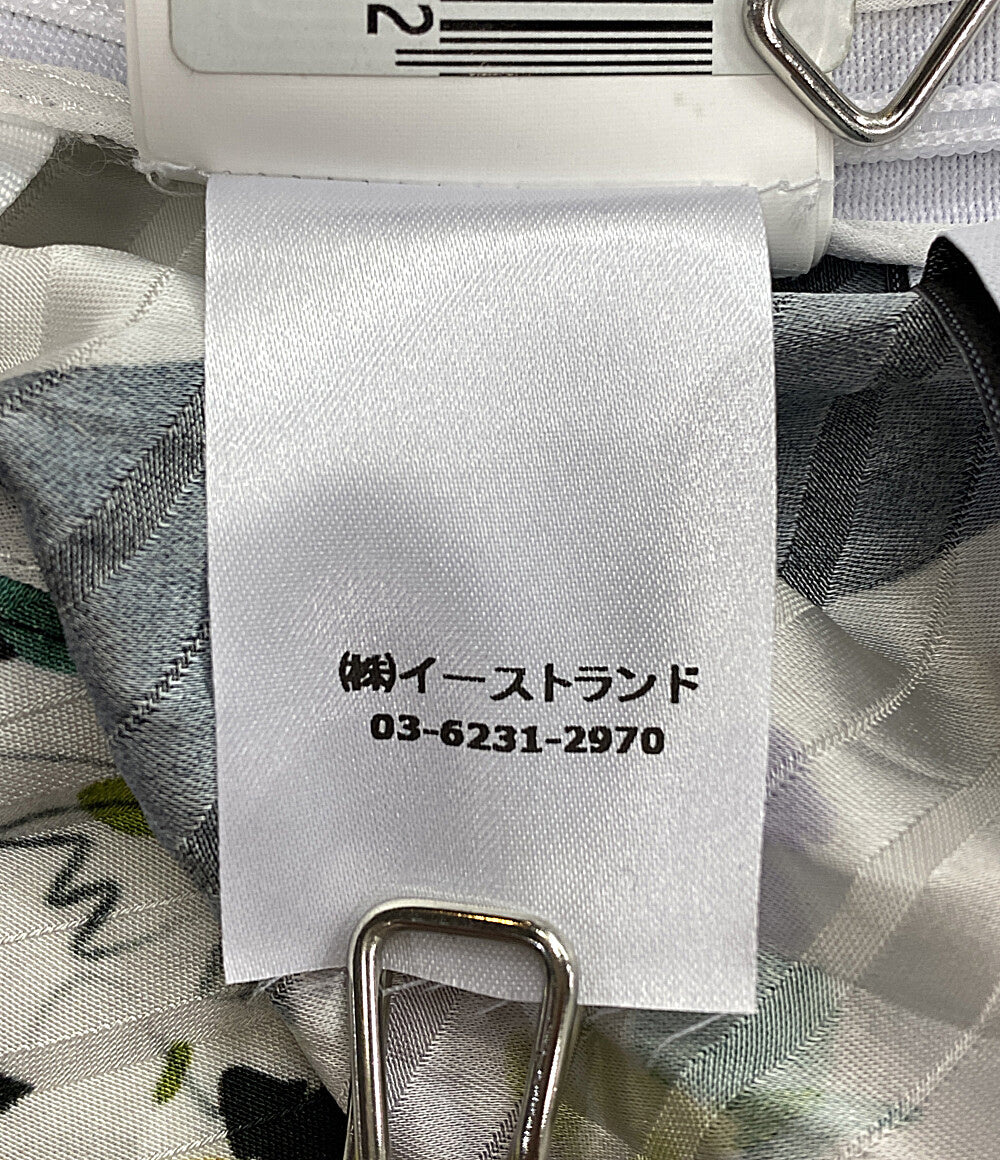 オフホワイト スカート ホワイト フラワー プリーツ      レディース SIZE 38  Off White