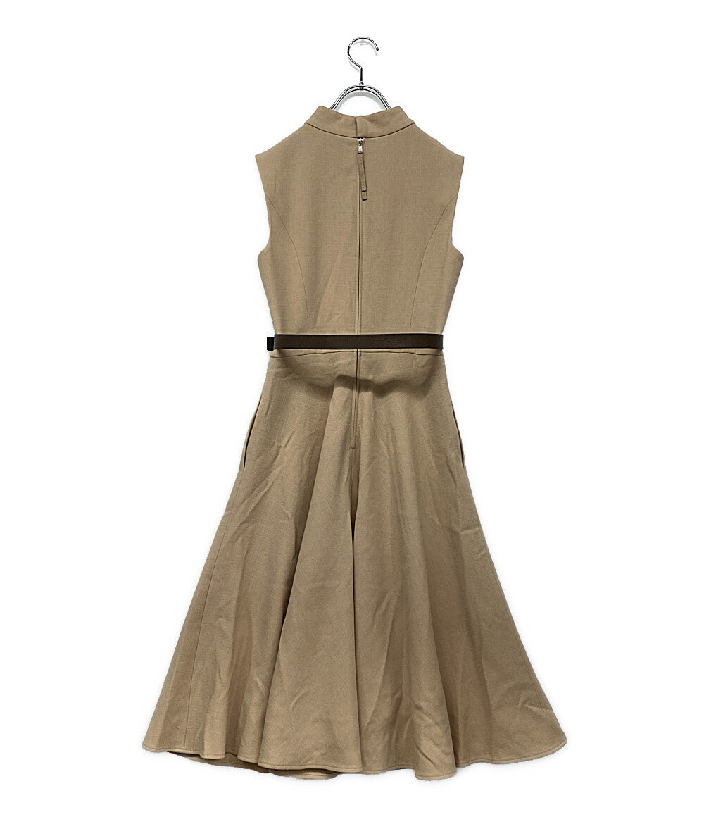 フォクシー ノースリーブワンピース 41936-A00A18KA ベルト付き