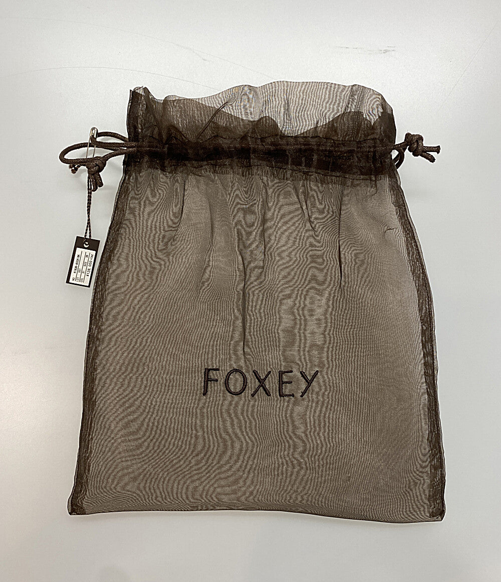 フォクシー ノースリーブワンピース 41936-A00A18KA ベルト付き