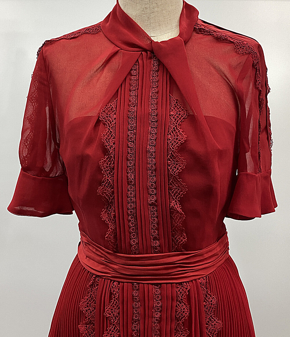 セルフ ポートレート ワンピース ドレス SP23-099R レディース SIZE UK8 SELF PORTRAIT