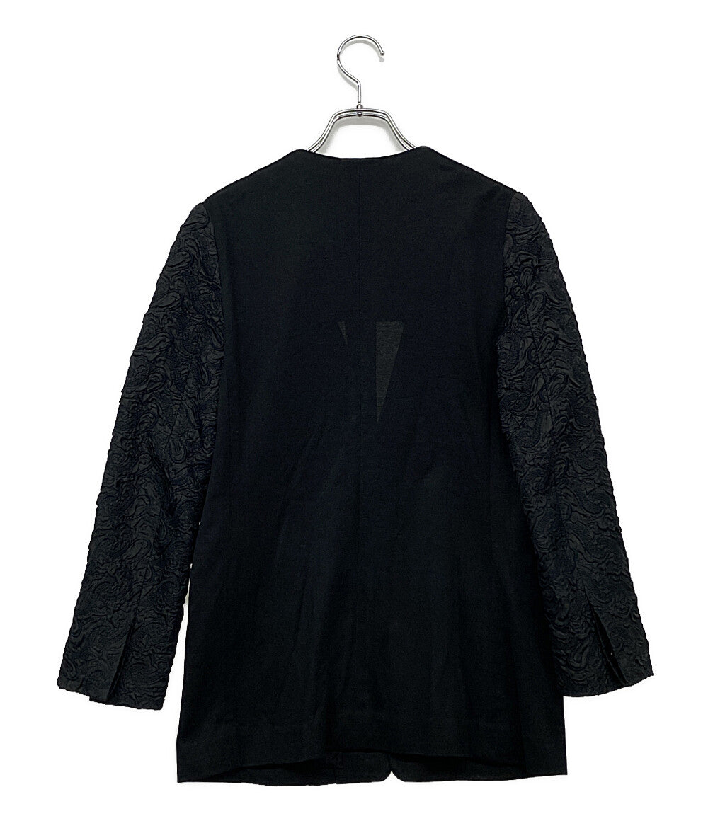 タロウ ホリウチ ノーカラージャケット レディース SIZE 2 TARO HORIUCHI