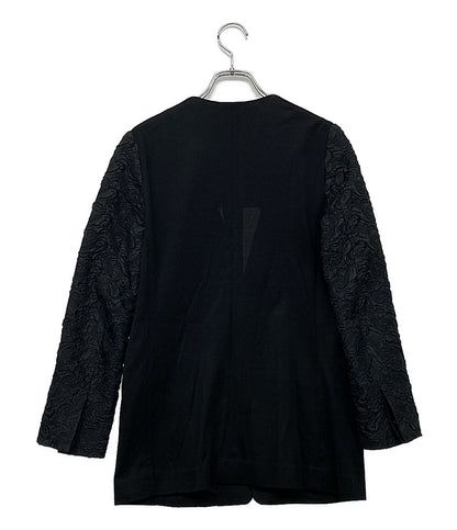 タロウ ホリウチ ノーカラージャケット レディース SIZE 2 TARO HORIUCHI