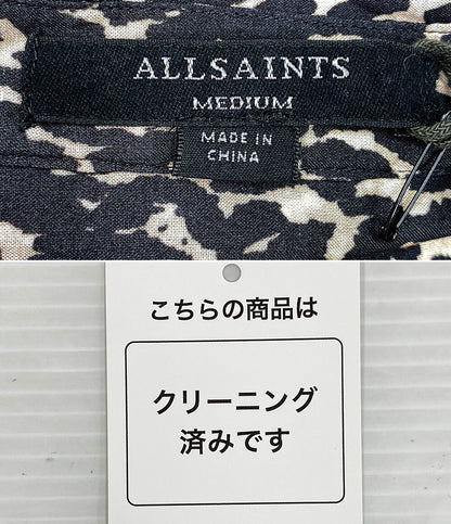 オールセインツスピタルフィールズ 長袖ワンピース レオパード      レディース SIZE M  ALLSAINTS SPITALFIELDS