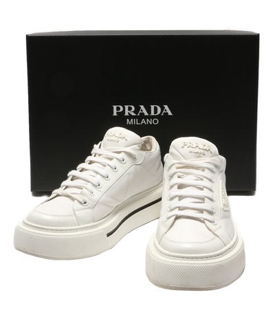 プラダ  スニーカー マクロ2EG376 ホワイト      メンズ SIZE 8 1/2  PRADA