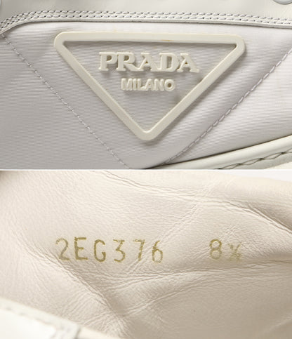 プラダ  スニーカー マクロ2EG376 ホワイト      メンズ SIZE 8 1/2  PRADA