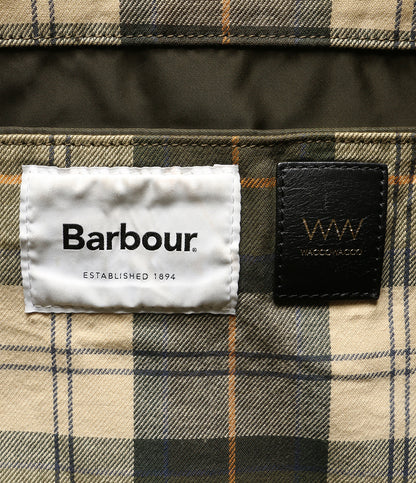 バーブァー  ワッコワッコ トートバッグ ヘルメッドバッグ OLIVE      メンズ   BARBOUR×WACCOWACCO