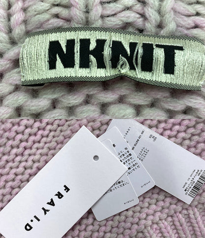 ンニット ニット NKNIT22AW-002-1 ピンク      レディース SIZE -  NKNIT