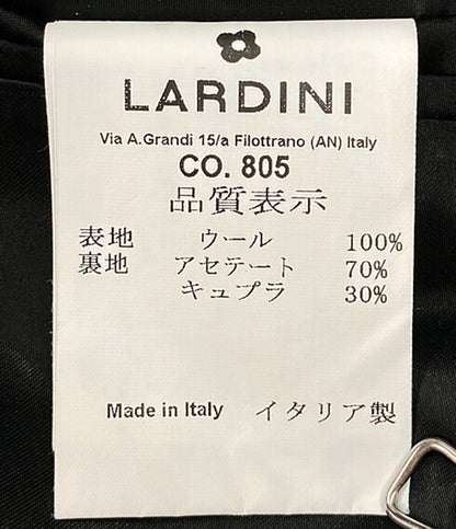 ラルディーニ  チェスターコート ブラック      メンズ SIZE 44  LARDINI