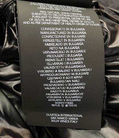 DUVETICA ダウンジャケット ブラック ALIETI 22AW メンズ SIZE 46 デュベティカ