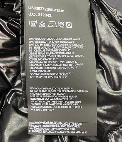 DUVETICA ダウンジャケット ブラック ALIETI 22AW メンズ SIZE 46 デュベティカ