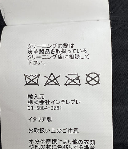 EMMETI di franco エンメティ ダッフルコート レザー ダウン レディース SIZE 38