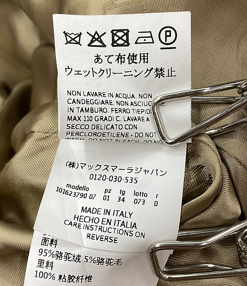 マックスマーラ  マニュエラアイコンコート 101623790 キャメル      レディース SIZE 34  MAX MARA