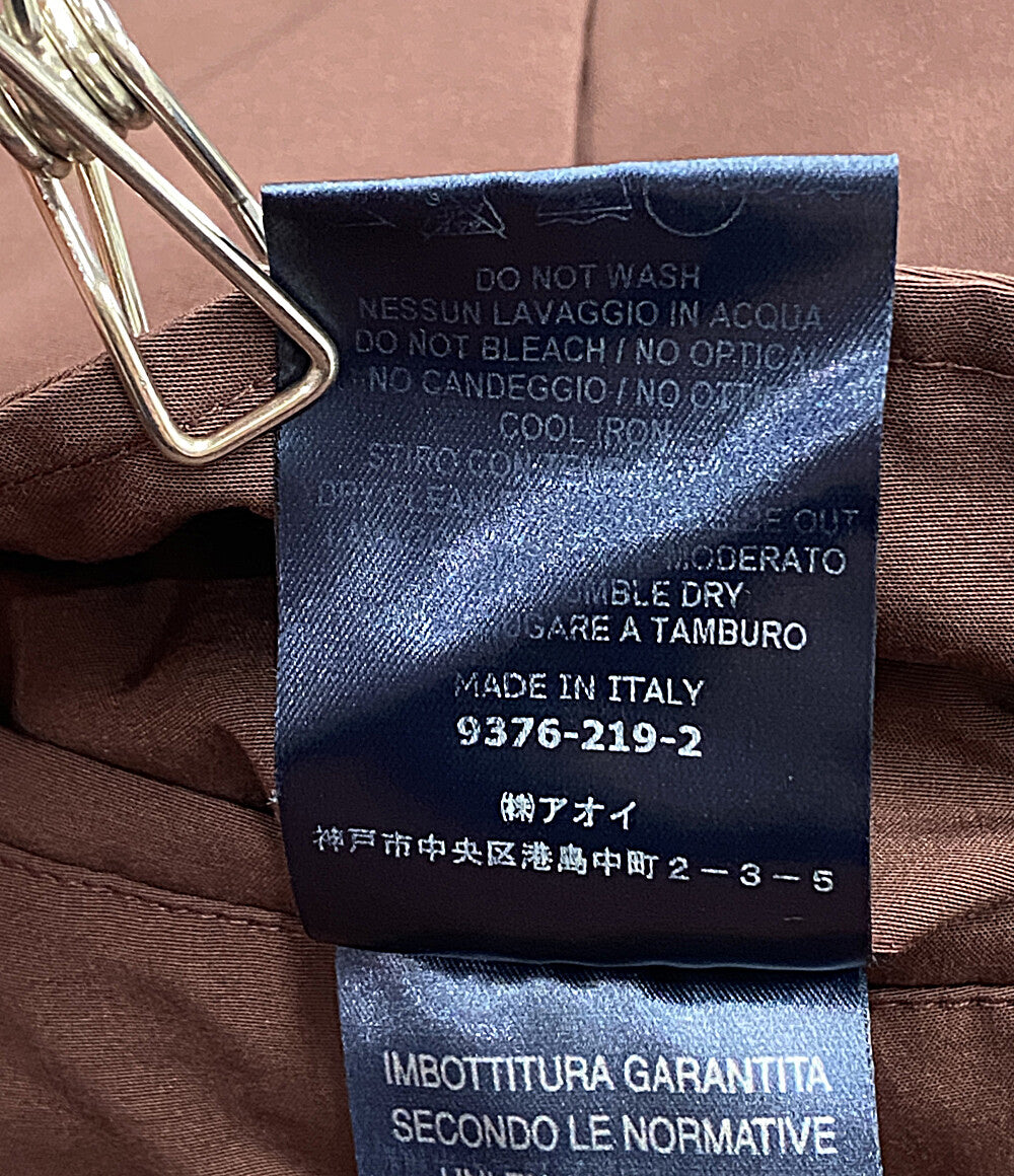 ヘルノ ダウンコート PI0375D-19298-6950 ボルドー レディース SIZE 48 HERNO