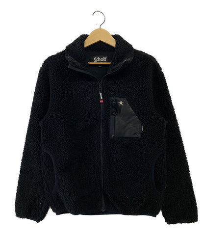 ショット  ジャケット ボアフリース ブラック       メンズ SIZE S  SCHOTT